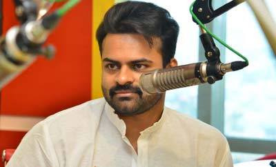 Sai Dharam Tej @ Radio Mirchi