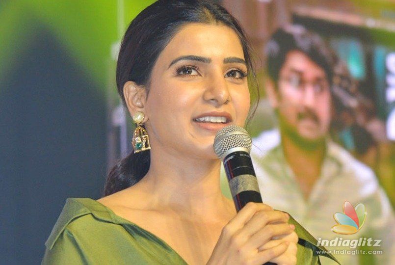 Samantha was worried about husbands film!