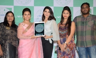 Samantha Launches Laundrykart Mobile App