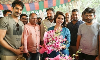 Samantha Birthday Celebrations On The Sets Of U-Turn