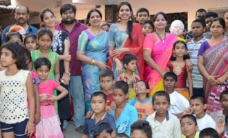 Shivani Rajashekar Birthday Celebrations At Devnar School For The Blind