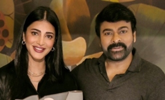 Shruti Haasan roped in for Chiranjeevi's major project