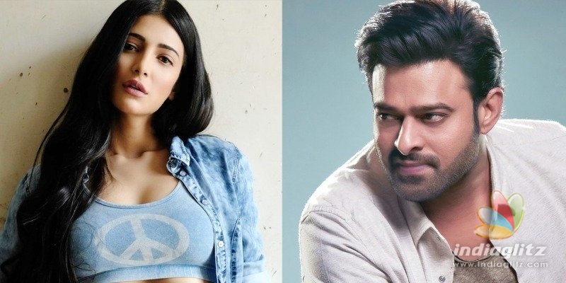 Shruti Haasan enjoys dessert treat with Prabhas