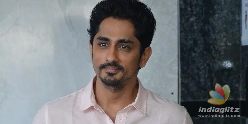 FIR filed against actor Siddharth in Hyderabad