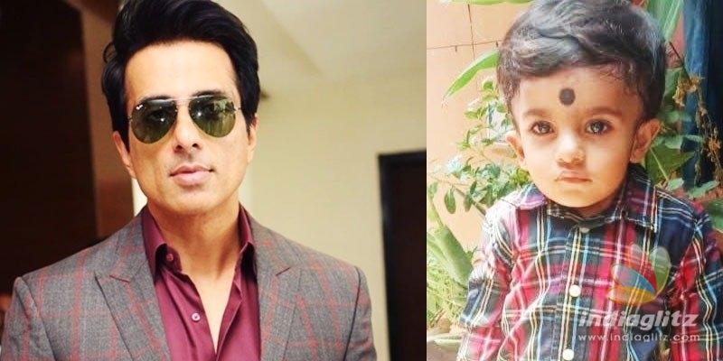 Sonu Sood to sponsor surgery of kid of Tollywoods manager