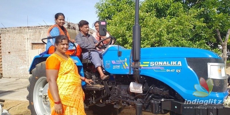 Sonu Sood sends tractor to a family in AP; fans call him superhero, superman, etc.