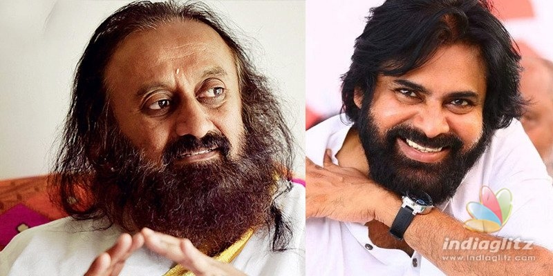 Sri Sri Ravi Shankar has nice words for Pawan Kalyan