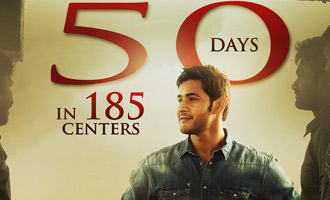 'Srimanthudu' 50 days poster