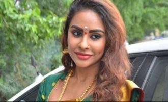 Sri Reddy hosts housewarming ceremony says feeling heavenly