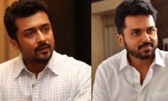 Chennai Cyclone Michaung Suriya Karthi donates Kamal,Vishal speedup relief