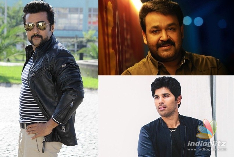 Suriya-Mohanlal-Sirish movie shoot updates