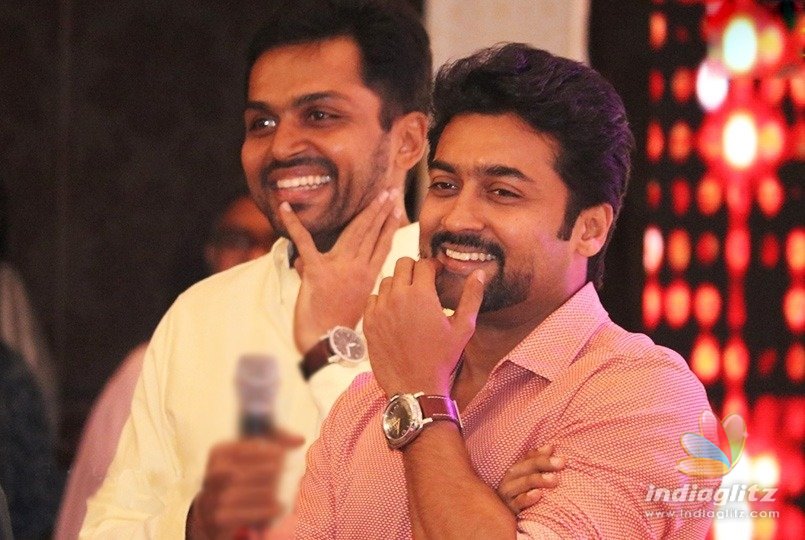 Suriya-Karthi duo sing a number