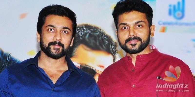 Like Suriya, Karthi resolves to help farmers