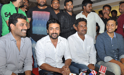 Suriya 'Gang' Tour @ Nellore