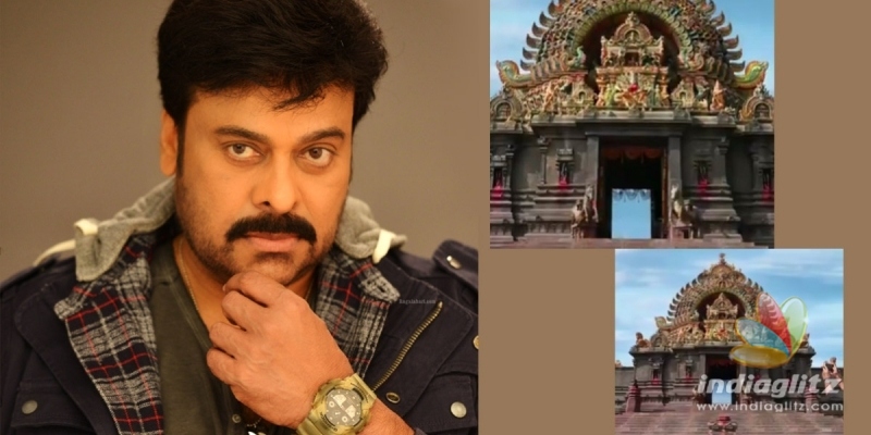 Surprise from Chiranjeevi: Glimpses of Acharyas temple set out!