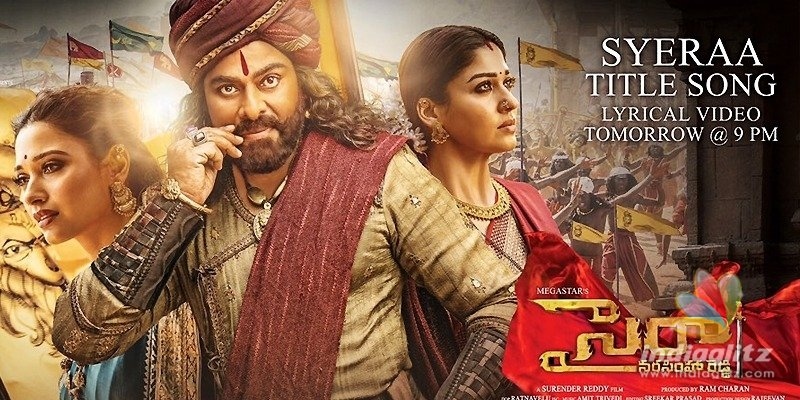 Sye Raa title track locks its date