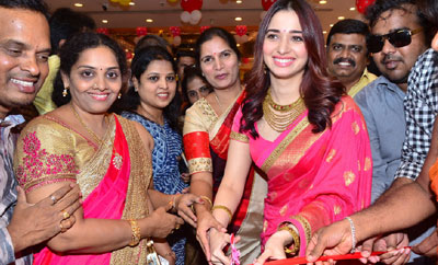 Tamannah Launches Joh Rivaaj Collections & Chennai Shopping Mall in Kukatpally