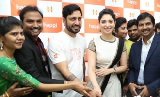 Tamannaah launches happi Mobiles Store @ Kurnool