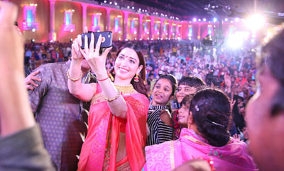 Tamannah @ Dildar Dandiya Celebrations