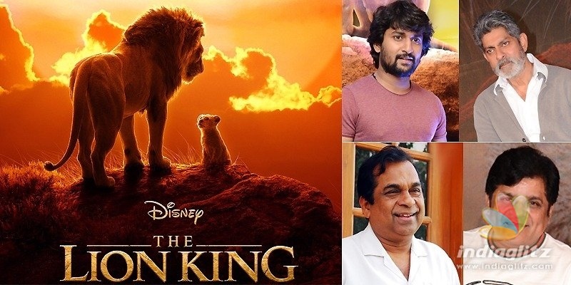 The Lion King: Nani, Brahmi, Ali, Jaggu Bhai to be a treat