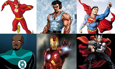 Feature Article: Tollywood Stars Re-imagined as Superheroes (Male)