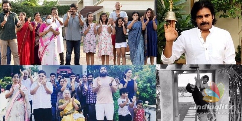 Chiru, PK, NTR, Allu Arjun, Ram Charan & others clap with gratitude