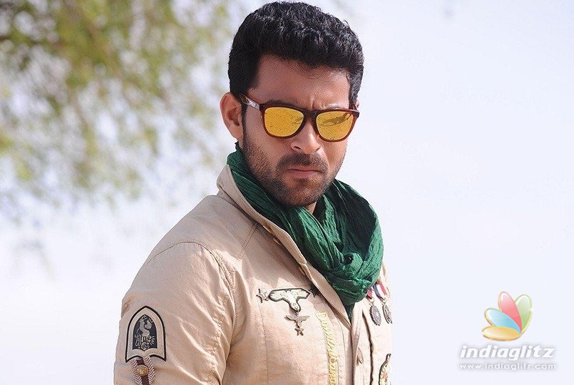 Varun Tej in action mode