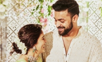 Varun Tej gets engaged to Lavanya Tripathi; Adorable couple pics go viral