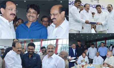 Tollywood Celebs @ M Venkaiah Naidu Greet and Meet Event