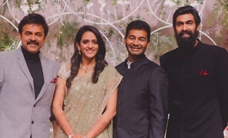 Venkatesh Daughter Ashritha and Vinayak Reddy Wedding Reception