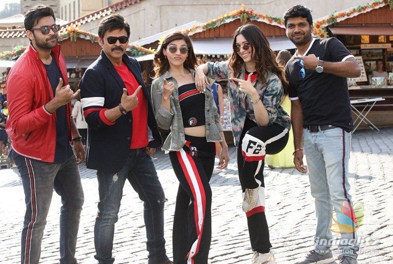 Four Tollywood stars having fun in Prague