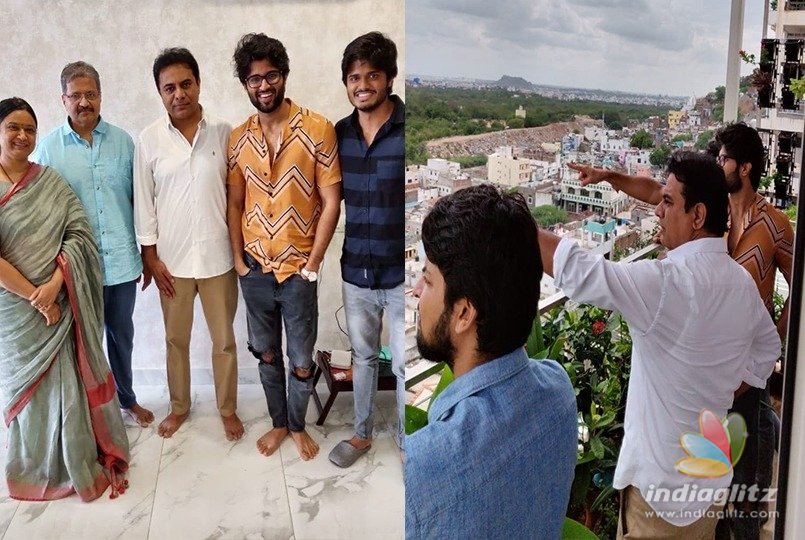 Vijay Deverakonda gets lessons from KTR