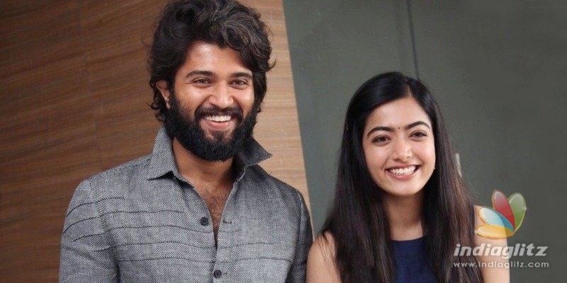 Vijay Deverakonda, Rashmika shoot for an ad