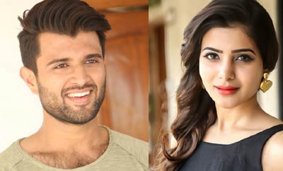 Vijay Devarakonda as Samantha's pair?