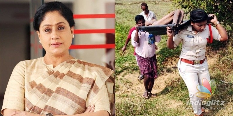 Vijayashanthi lauds lady SI whose father was inspired by Kartavyam