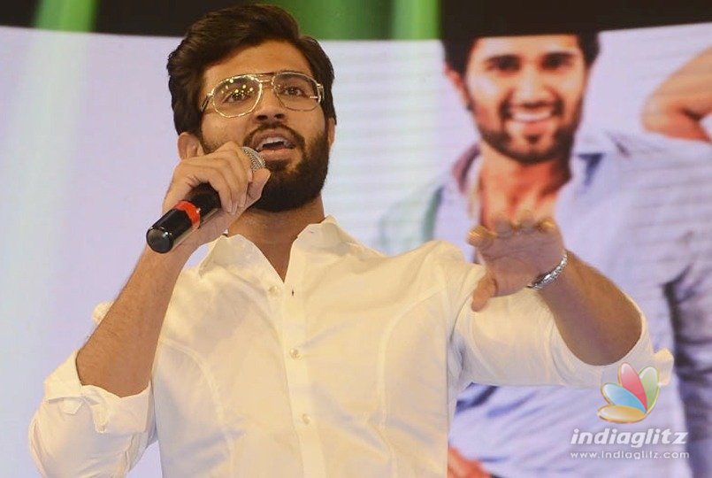 Deverakonda peppers his speech with attitude, self-deprecation