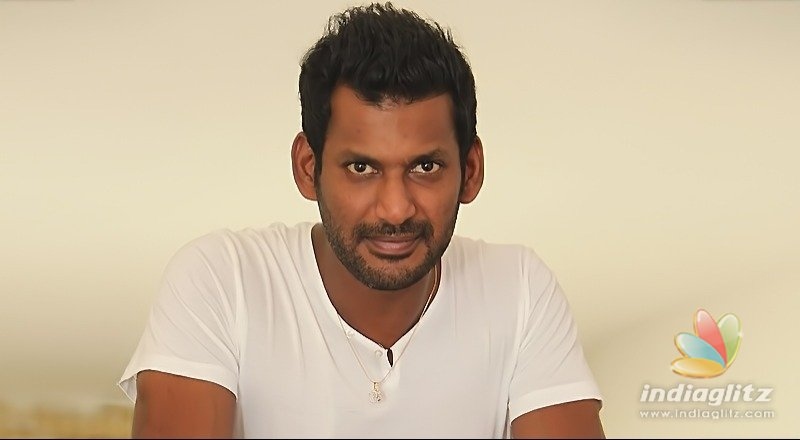 Vishal injures himself during stunt scene