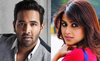 Genelia gets hurt and Vishnu calls her his angel