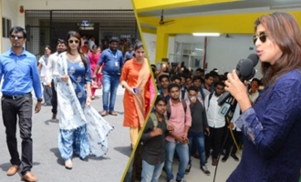 'Wife Of Ram' Promotions At Ghatkesar and Kompally Colleges