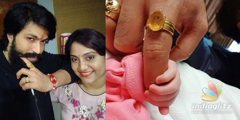 KGF star Yash blessed with baby boy