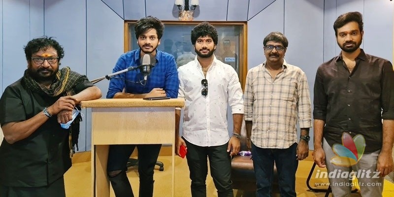 AWE director Prasanth Varma takes Zombie Reddy to dubbing stage